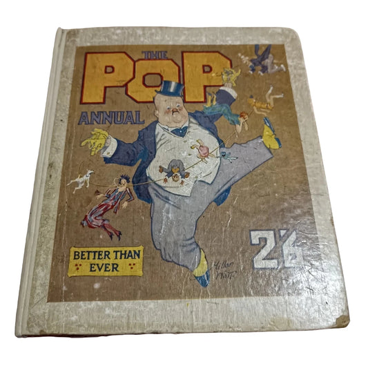 1932 POP ANNUAL Vintage Children's Book ANTIQUE COLLECTIBLE WORLDWIDE TRACKED