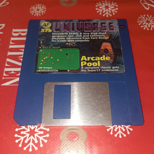 Amiga Format Coverdisk 57b Universe Arcade Pool