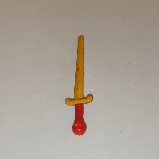 Advanced Dungeons & Dragons SWORD yellow weapon accessory Original 1980's