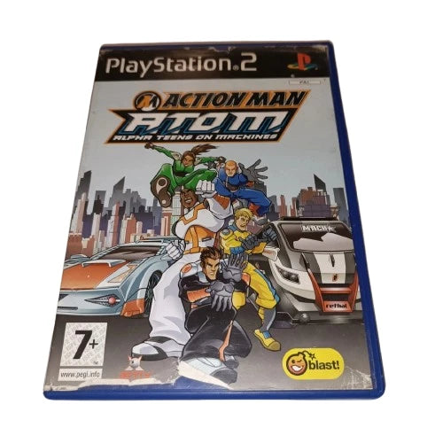 ACTION MAN ATOM ALPHA TEENS ON MACHINES PlayStation 2 PS2 Pal España COMPLETO
