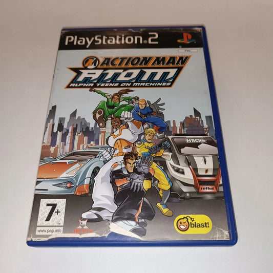 ACTION MAN ATOM ALPHA TEENS ON MACHINES PlayStation 2 PS2 Pal España COMPLETO